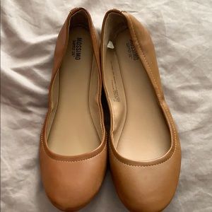 Taupe flats